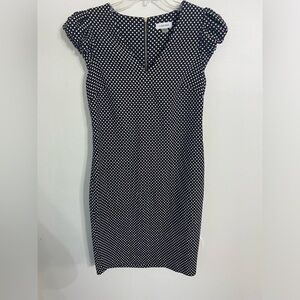 Black and White Polka Dot Dress